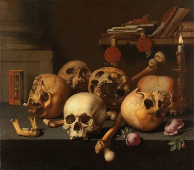 Natura morta di vanità da Aelbert Jansz. van der Schoor