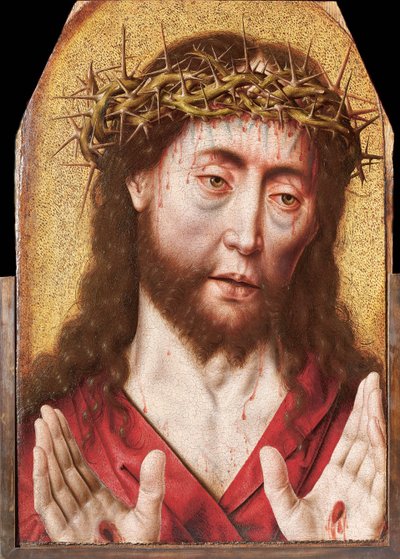 Cristo coronato di spine, c. 1495 da Aelbrecht Bouts