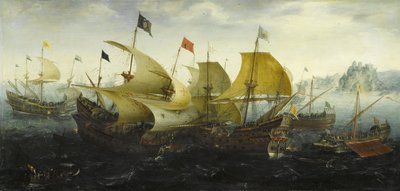 Battaglia di Cadice, navi olandesi e inglesi attaccano l