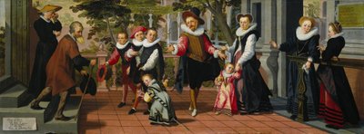 Bambini ricchi, genitori poveri da Aert Pietersz.