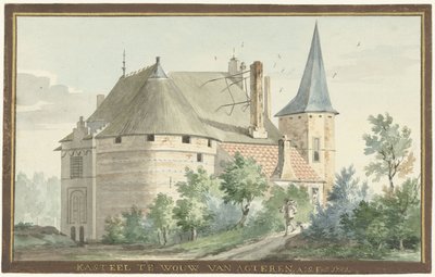 Il castello di Wouw da Aert Schouman