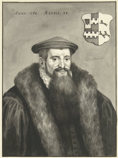 Ritratto di Van Slingelandt da Aert Schouman