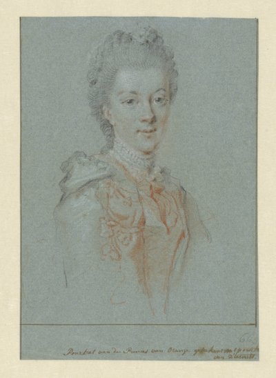 Ritratto di Guglielmina Federica Sofia di Prussia da Aert Schouman