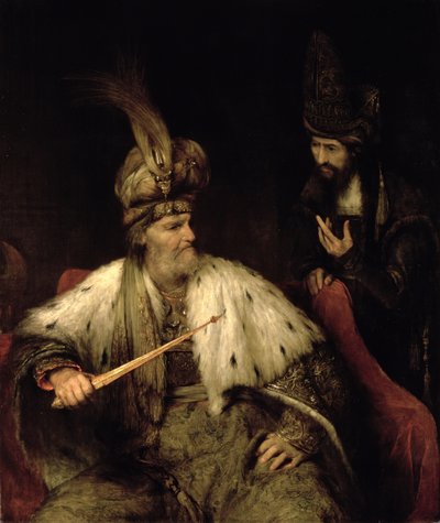 Assuero e Aman da Aernt de Gelder