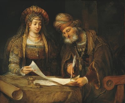 Ester e Mardocheo da Aernt de Gelder