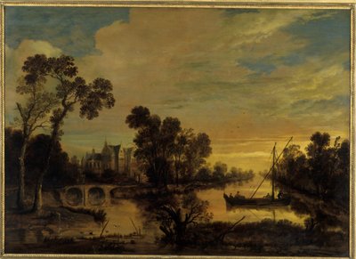 Paesaggio con Canale da Aert van der Neer
