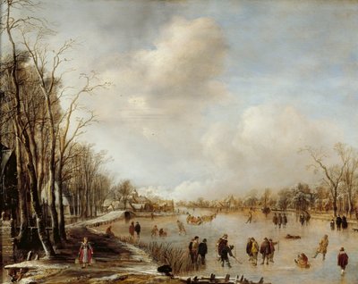 Paesaggio invernale da Aert van der Neer
