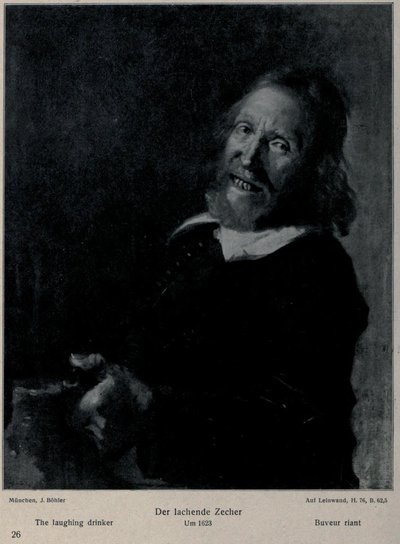 Bevitore che ride da After Frans Hals