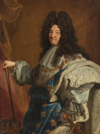 Tedesco: Ritratto di Luigi XIV, re di Francia Ritratto di Luigi XIV, re di Francia da After Hyacinthe Rigaud