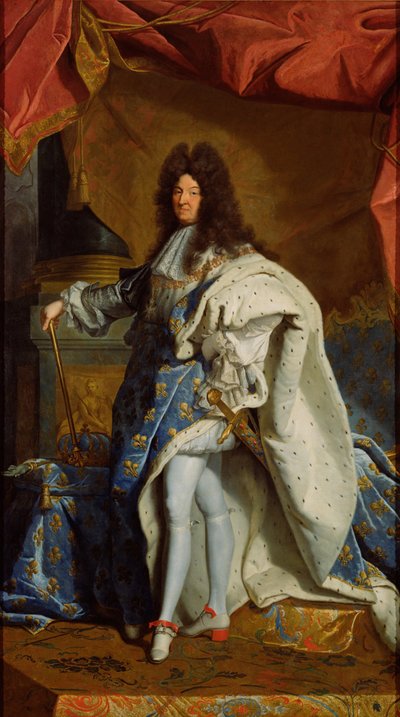 Ritratto di Luigi XIV da After Hyacinthe Rigaud