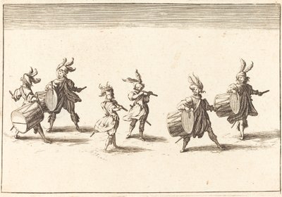 Ingresso di M. de Macey da After Jacques Callot