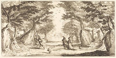 Paesaggio da After Jacques Callot