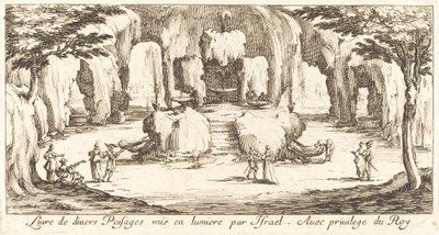 Sottotitolo per "Vari paesaggi" da After Jacques Callot