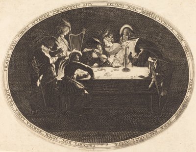 I giocatori di carte da After Jacques Callot