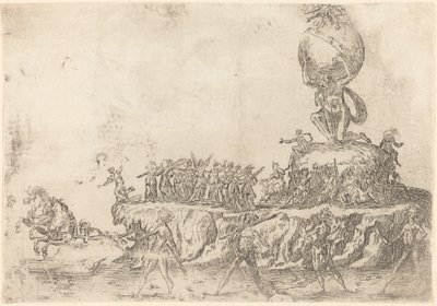 Il Carro del Sole da After Jacques Callot