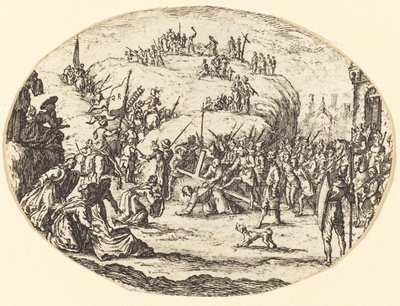 La Piccola Salita al Calvario da After Jacques Callot