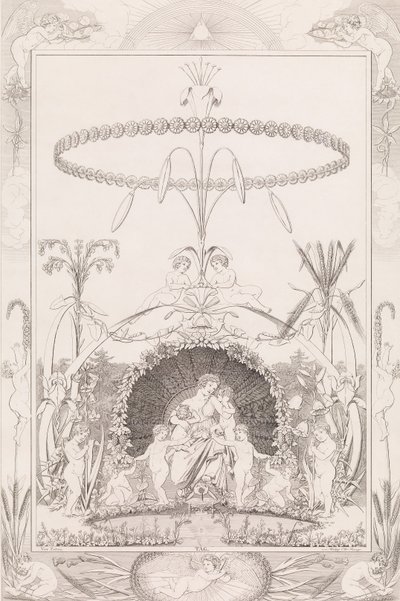 Giorno, dalla serie Le Ore del Giorno, 1807 da After Philipp Otto Runge
