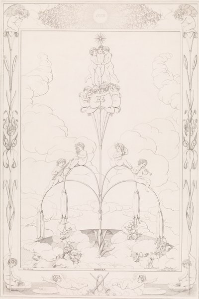Mattina, dalla serie Le ore del giorno, 1807 da After Philipp Otto Runge