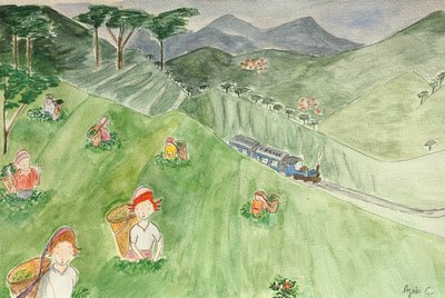 Il viaggio, Darjeeling da Agnes Girardon