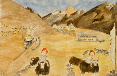 Il viaggio, Langtang da Agnes Girardon