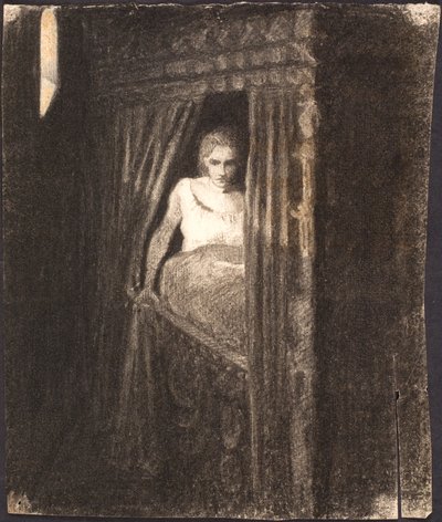 Donna in alcova da Agnes Slott Møller