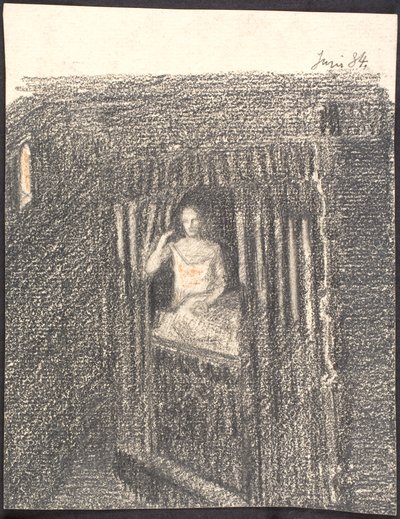 Donna in alcova da Agnes Slott Møller