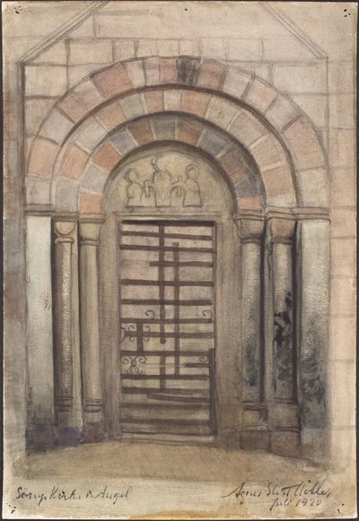 Sørup Kirke, Angelo da Agnes Slott Møller