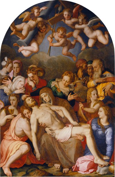 La deposizione di Cristo da Agnolo Bronzino