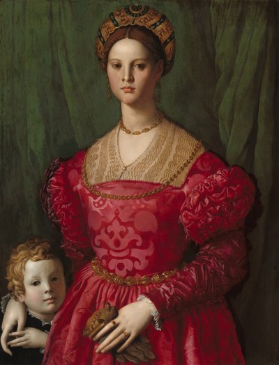 Una giovane donna e il suo bambino da Agnolo Bronzino