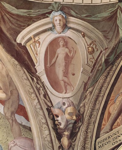 Allegorie delle virtù cardinali da Agnolo Bronzino