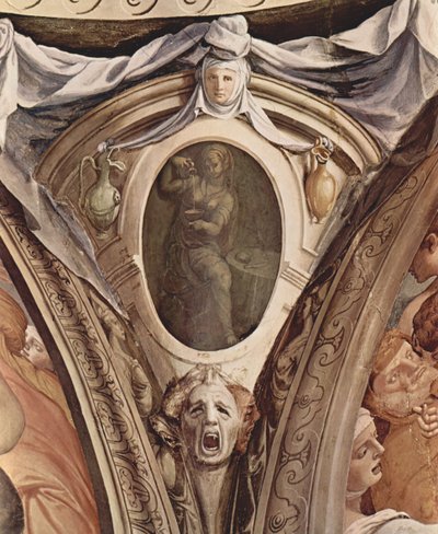 Allegorie delle Virtù Cardinali. Affreschi nella Cappella di Eleonora da Toledo da Agnolo Bronzino