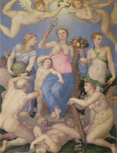 Allegoria della felicità, c.1567 da Agnolo Bronzino