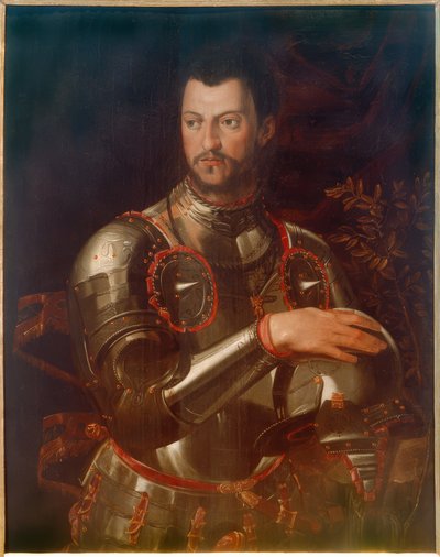 Ritratto del Duca Cosimo I in armatura da Agnolo Bronzino
