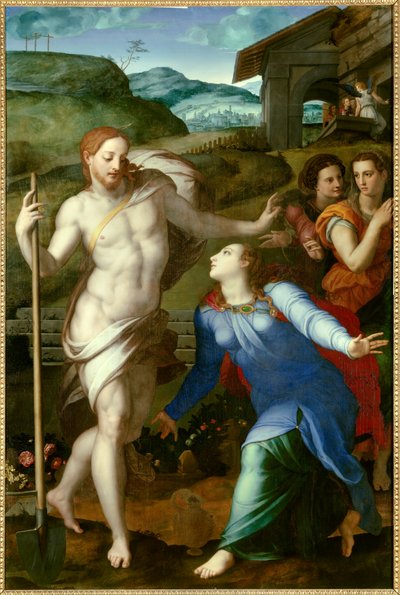 Cristo appare come giardiniere a Maria Maddalena da Agnolo Bronzino