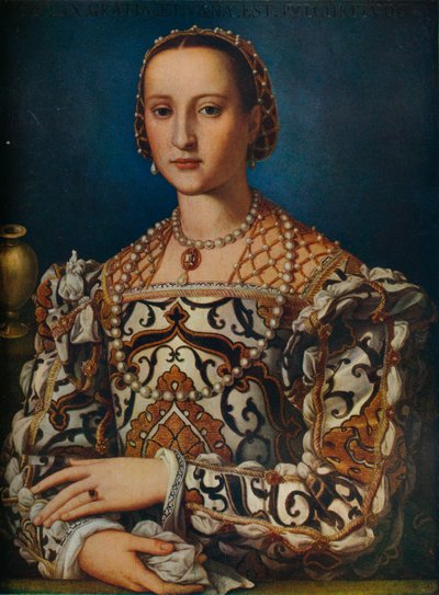 Eleonora di Toledo, c1562-1572, 1930 da Agnolo Bronzino