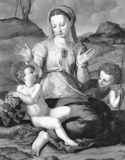 Madonna col Bambino e San Giovanni da Agnolo Bronzino
