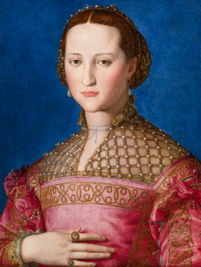 Ritratto di Eleonora di Toledo, c.1543 da Agnolo Bronzino