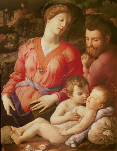 La Sacra Famiglia Panciatichi, c. 1540 da Agnolo Bronzino