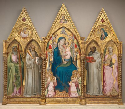 Madonna col Bambino con i santi Andrea, Benedetto, Bernardo e Caterina d