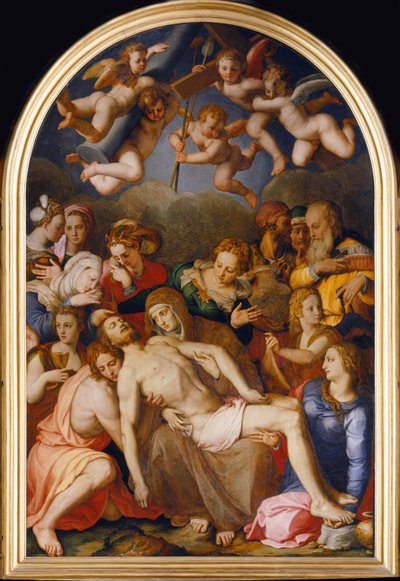 La discesa dalla croce da Agnolo Bronzino