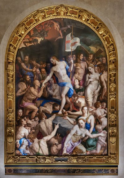 Cappella Medici: Discesa di Cristo nel Limbo da Agnolo Bronzino