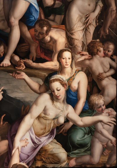 Cappella Medici: Discesa di Cristo nel Limbo (dettaglio) da Agnolo Bronzino