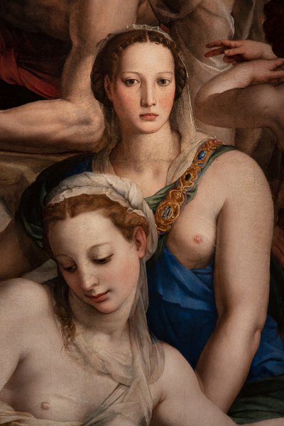 Cappella Medici: Discesa di Cristo al Limbo (dettaglio) da Agnolo Bronzino