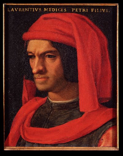 Ritratto di Lorenzo il Magnifico da Agnolo Bronzino