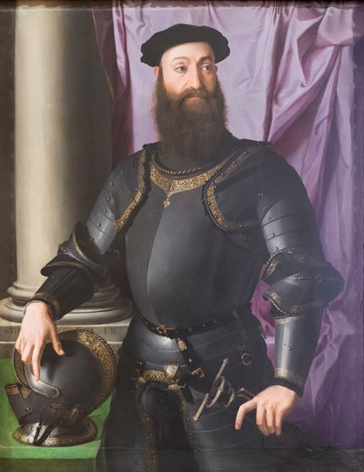 Ritratto di Stefano IV Colonna da Agnolo Bronzino