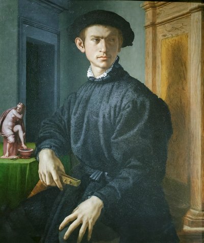 Ritratto di un giovane con un liuto da Agnolo Bronzino