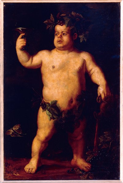 Ritratto del nano Morgante come Bacco da Agnolo Bronzino