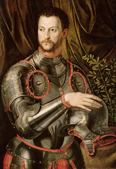Ritratto di Cosimo I, (1519-1574) Granduca di Toscana da Agnolo studio of Bronzino
