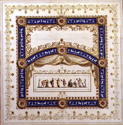 Progetto per un soffitto neoclassico da Agostino (attr.) Brunias