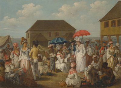 Mercato del lino, Dominica da Agostino Brunias